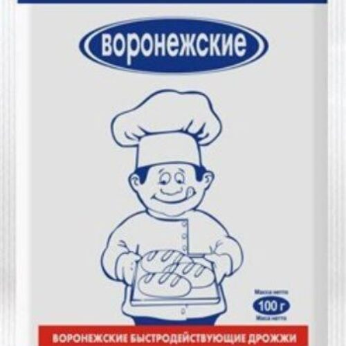 Воронежские дрожжи 100 гр